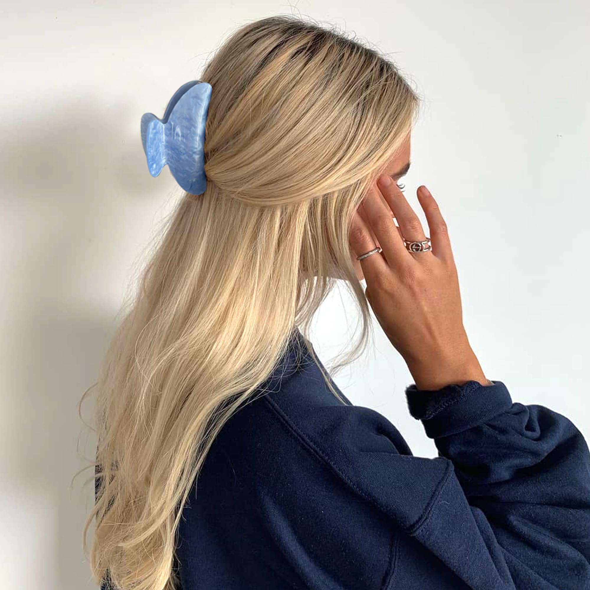 VRbeatter pinzas pelo medio diseño exquisito para ocasiones especiales