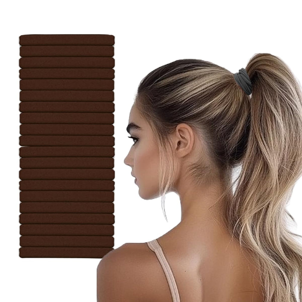 Vrose Flosi conjunto 20 lazos sin costura para cabello grueso y manejo suave