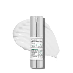 VT COSMETICS CICA Reedle Shot bottle close-up showing soothing formula.