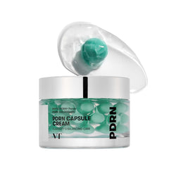 VT COSMETICS crema PDRN en cápsulas dentro de la botella para uso diario.