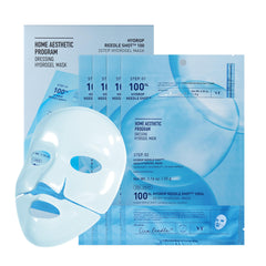 VT COSMETICS Hidrogel Reedle Shot: aplicación suave en rostro para hidratación rápida.