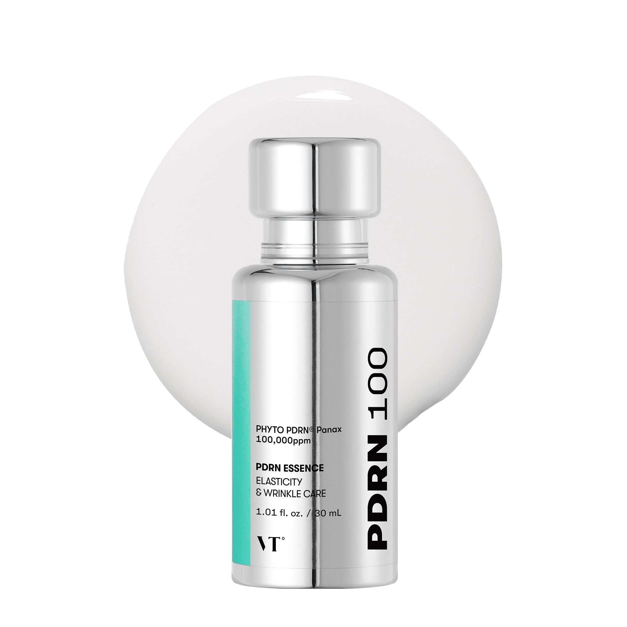 VT COSMETICS PDRN 100 bottle pour enables precise, even application.