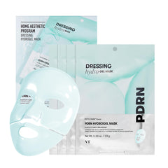 VT COSMETICS PDRN Hydrogel Mask: aplicación suave que refresca la piel.