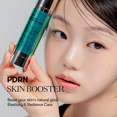 Vegan PDRN and Centella Asiatica ingredients highlighted.