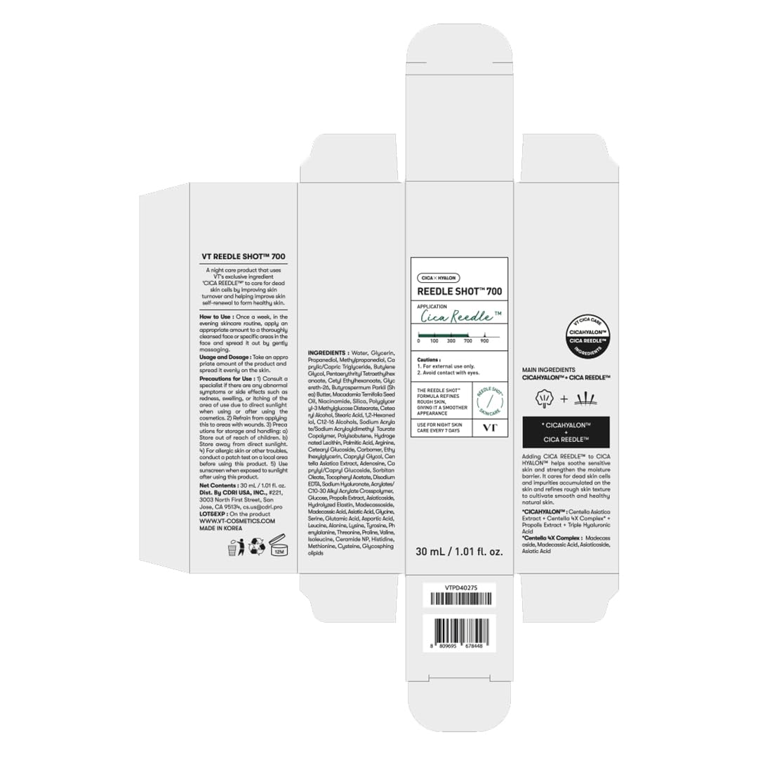 VT COSMETICS Pore-care exfoliation focus for clearer skin.