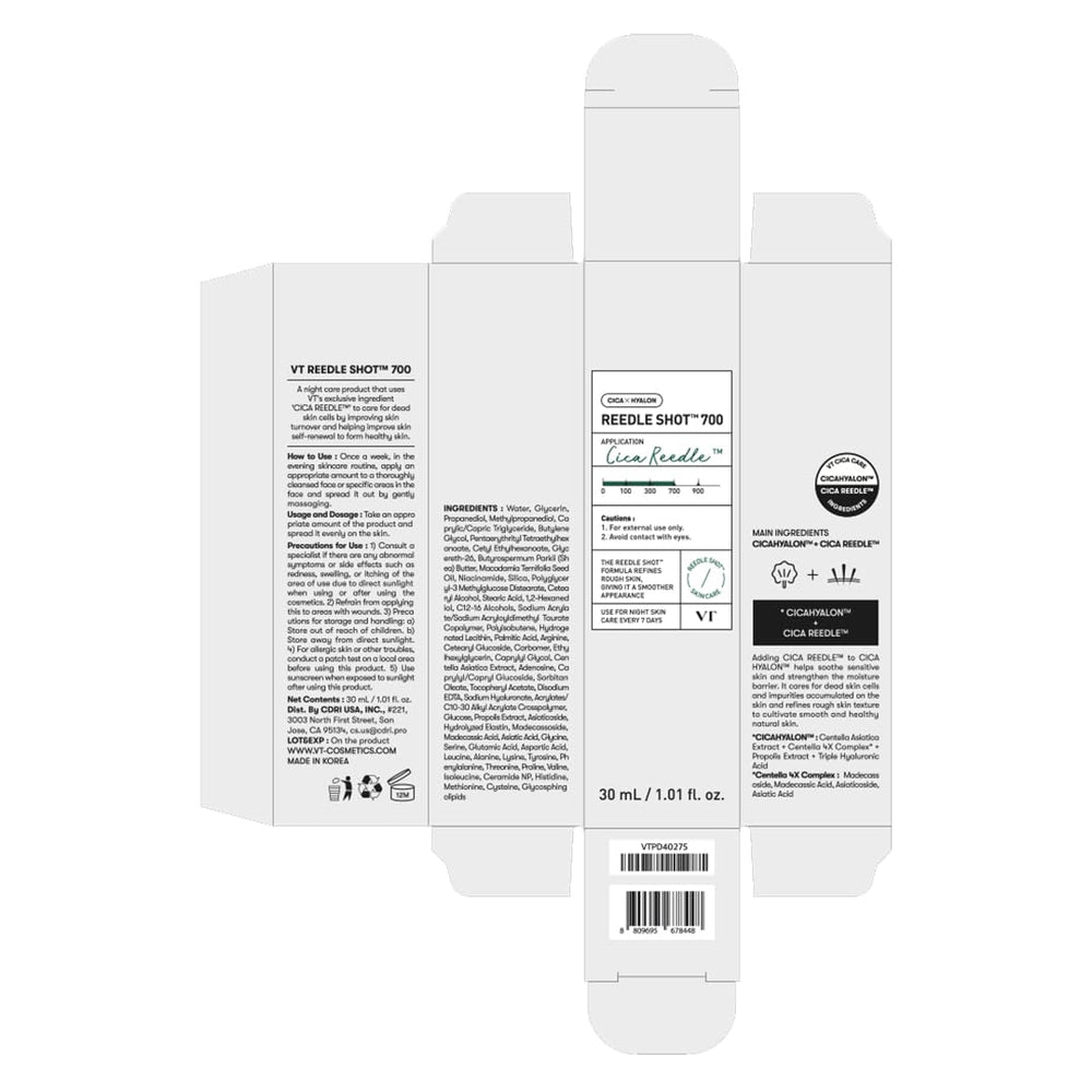 VT COSMETICS Pore-care exfoliation focus for clearer skin.