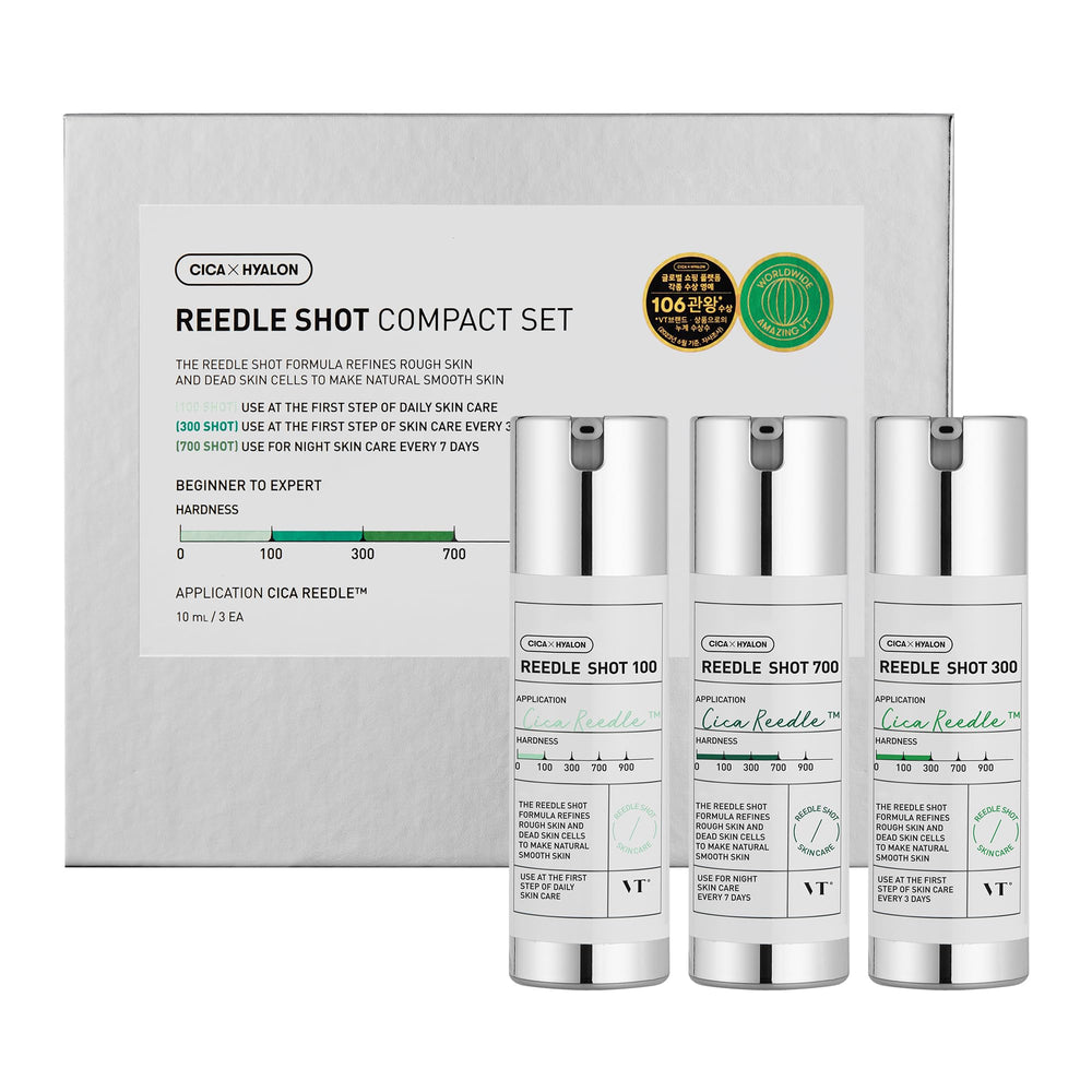 VT COSMETICS Reedle Shot 100 bottle enhances active ingredient absorption