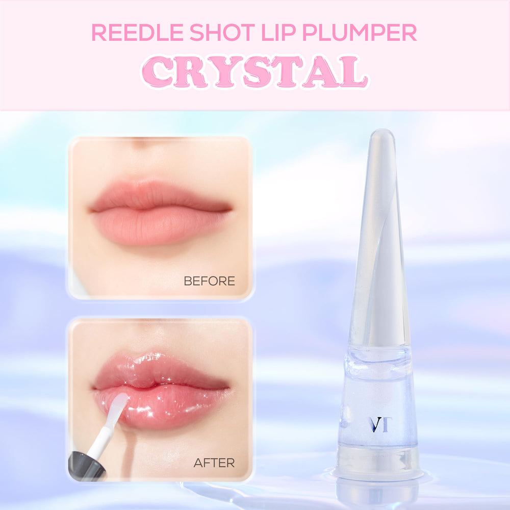 VT COSMETICS Reedle Shot aplicador suave para labios hidratados y brillo duradero.