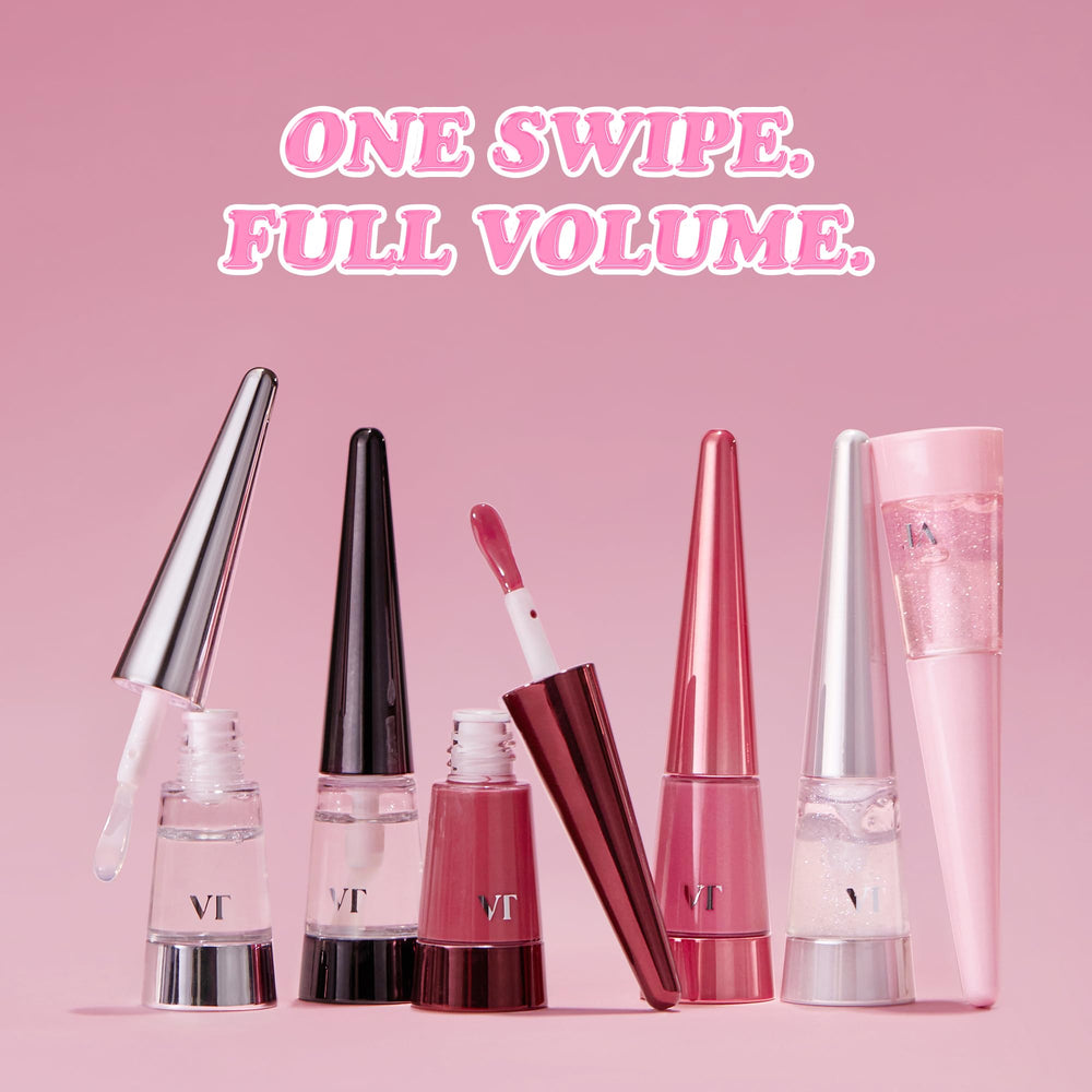 VT COSMETICS Reedle Shot, acabado no pegajoso con brillo alto.