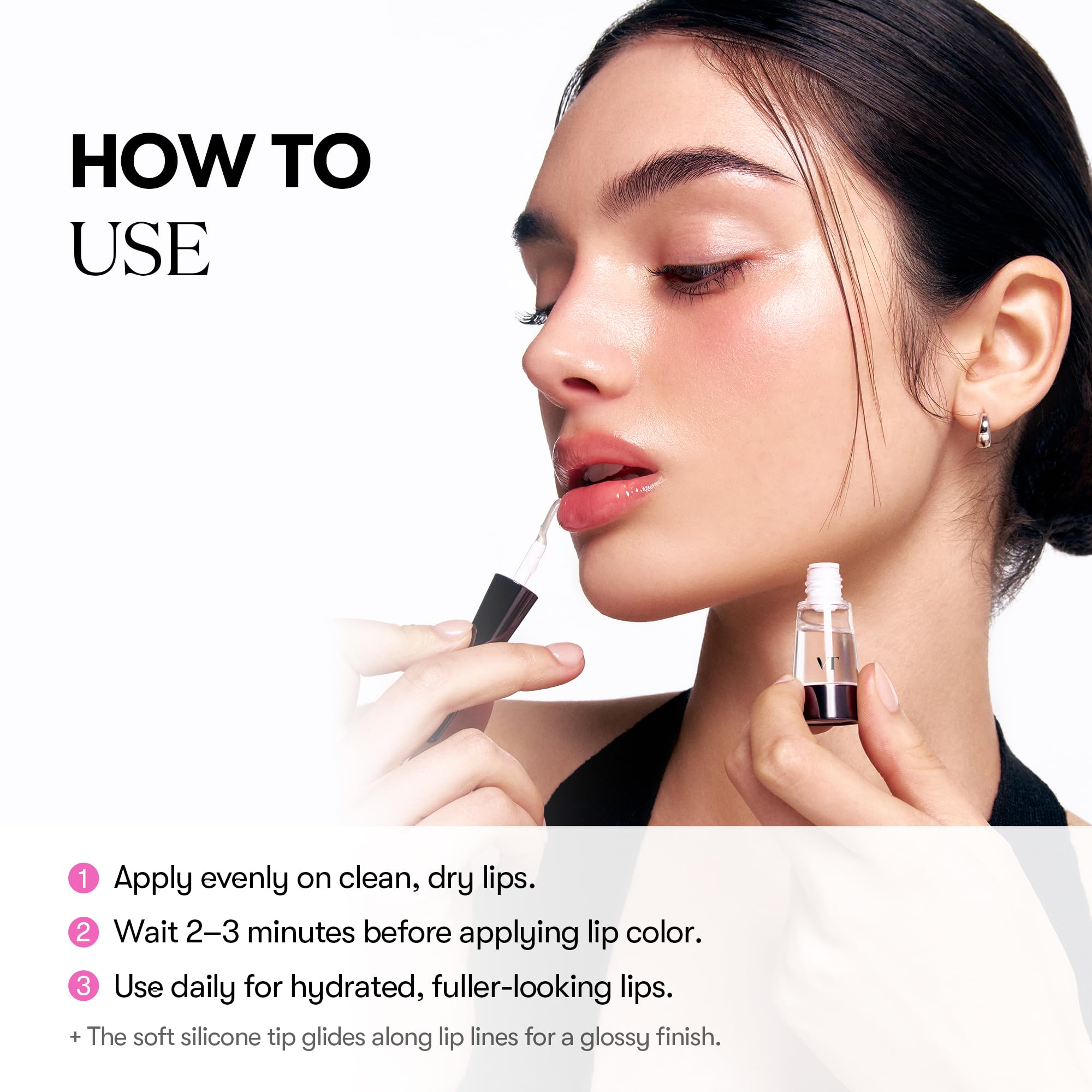 VT COSMETICS Reedle Shot Voluminizador de labios hidratación profunda con ácido hialurónico.