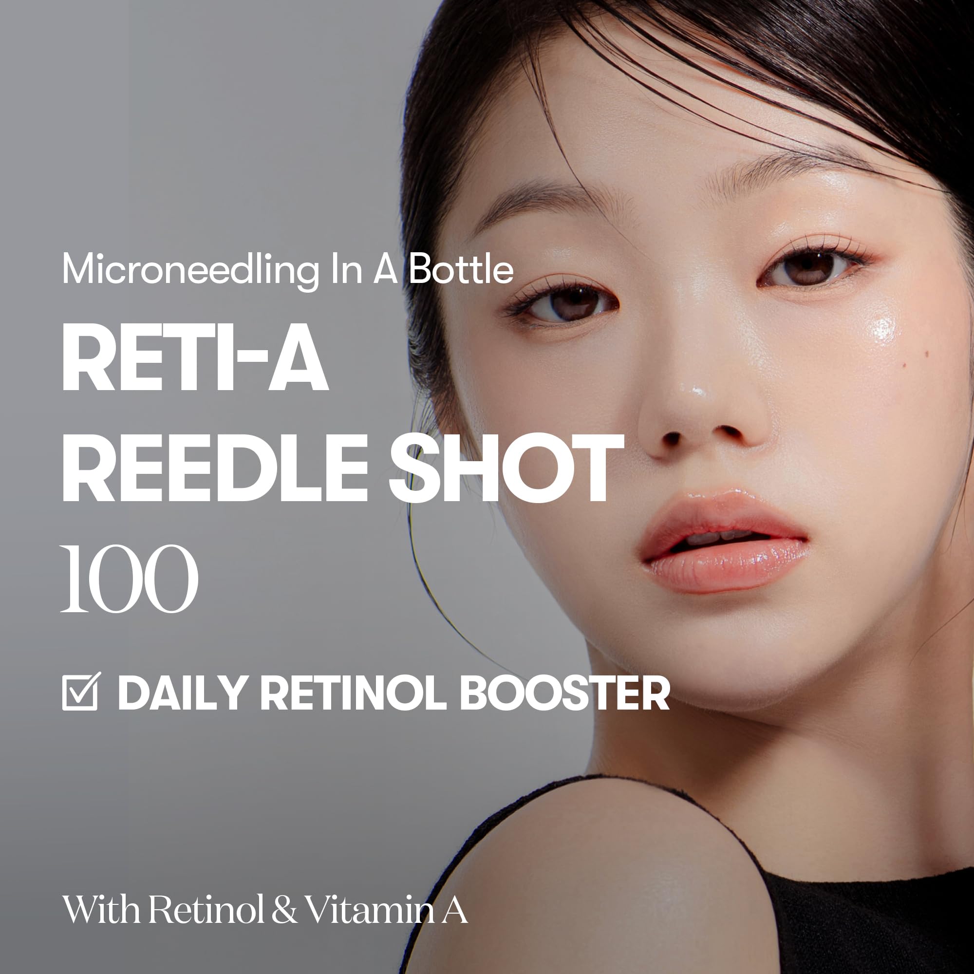 VT COSMETICS Reti-A Reedle Shot serum dropper enables precise application for even coverage