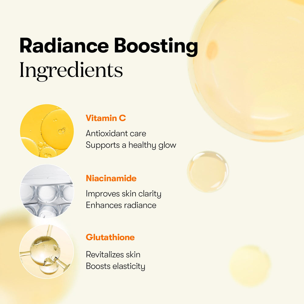 Con Vita-Light Reedle Shot vitamina C y glutatión para brillo suave