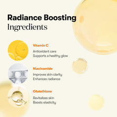 Con Vita-Light Reedle Shot vitamina C y glutatión para brillo suave