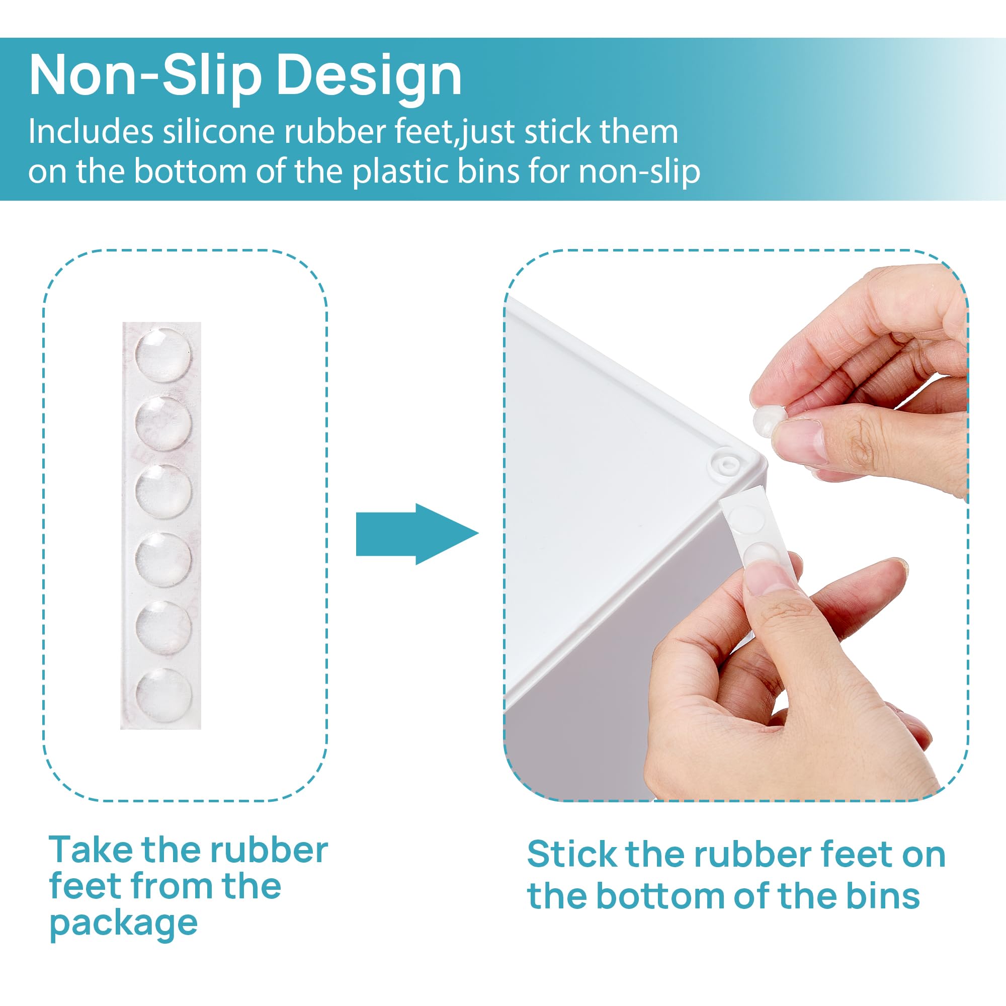 Vtopmart pantry storage drawer helps organize snacks and packets efficiently.