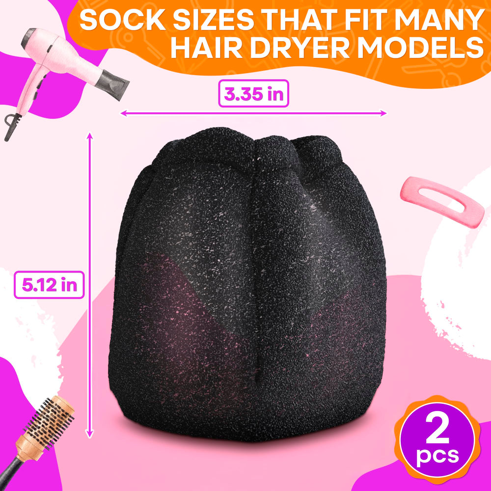 V TOWER sock diffuser close-up highlights soft foam for gentle heat.