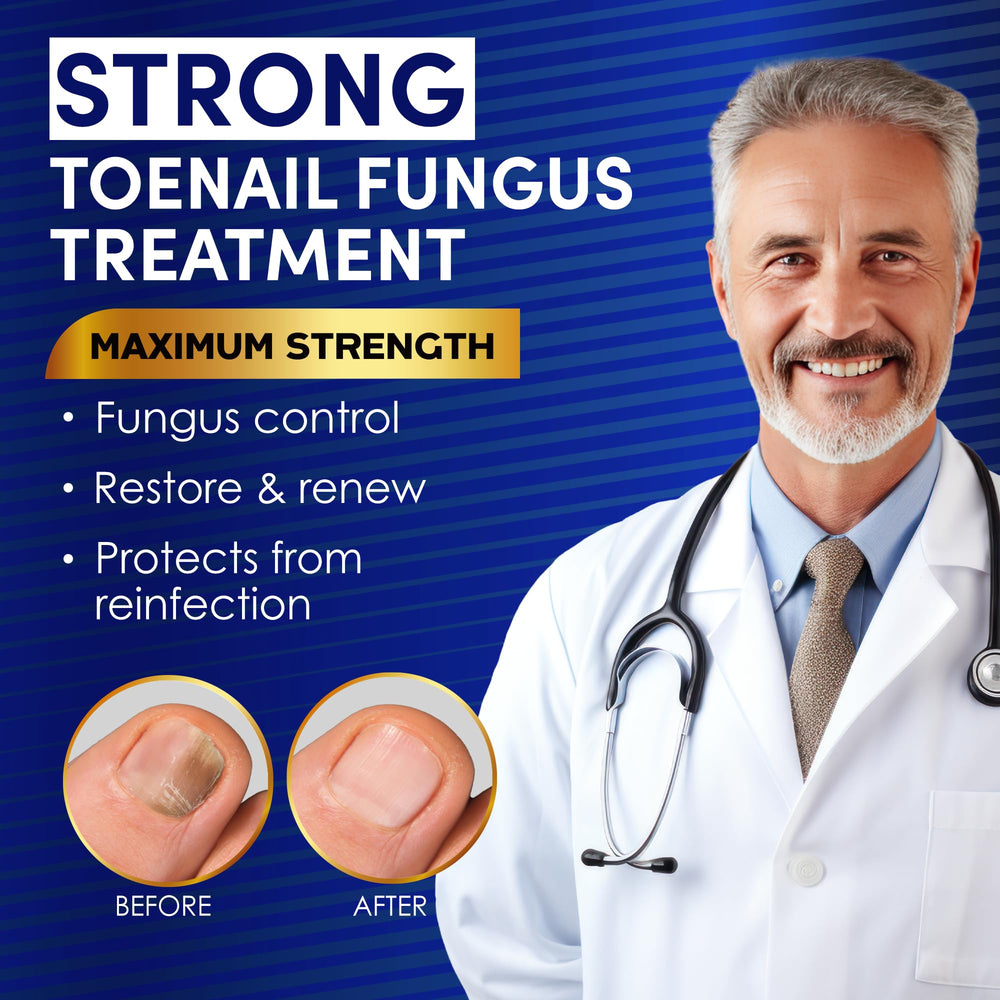 VTROUY Nail repair solution application demonstrates nail-strengthening action.