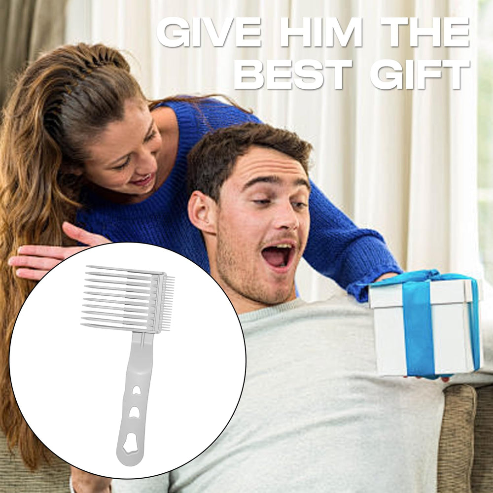 VTZNOJ Blend Friend Fade Comb anti-static material minimizes frizz.