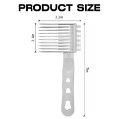 VTZNOJ Blend Friend Fade Comb side profile for clean edge definition.