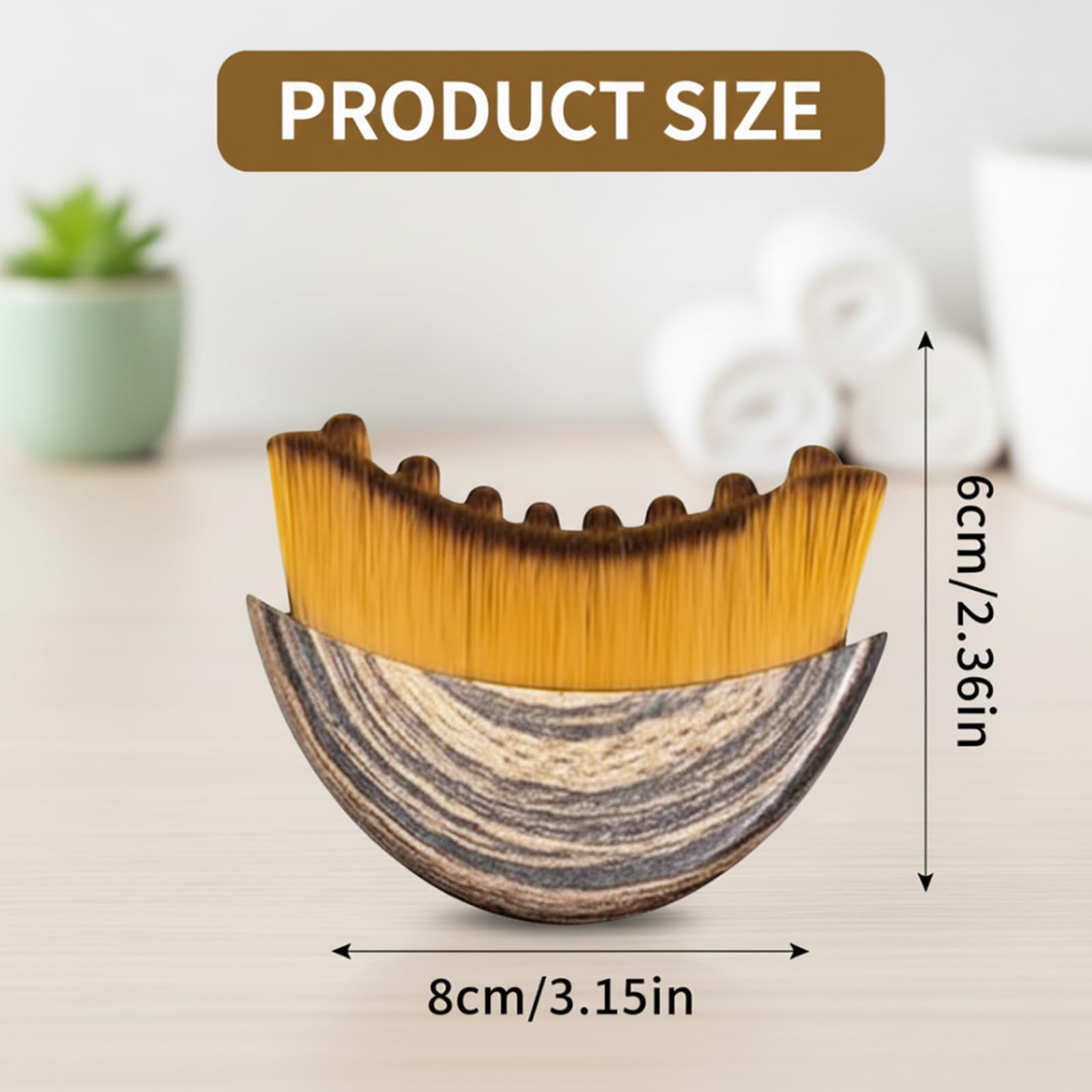 Vunpok Lymphatic Contour Brush with serum application to boost absorption