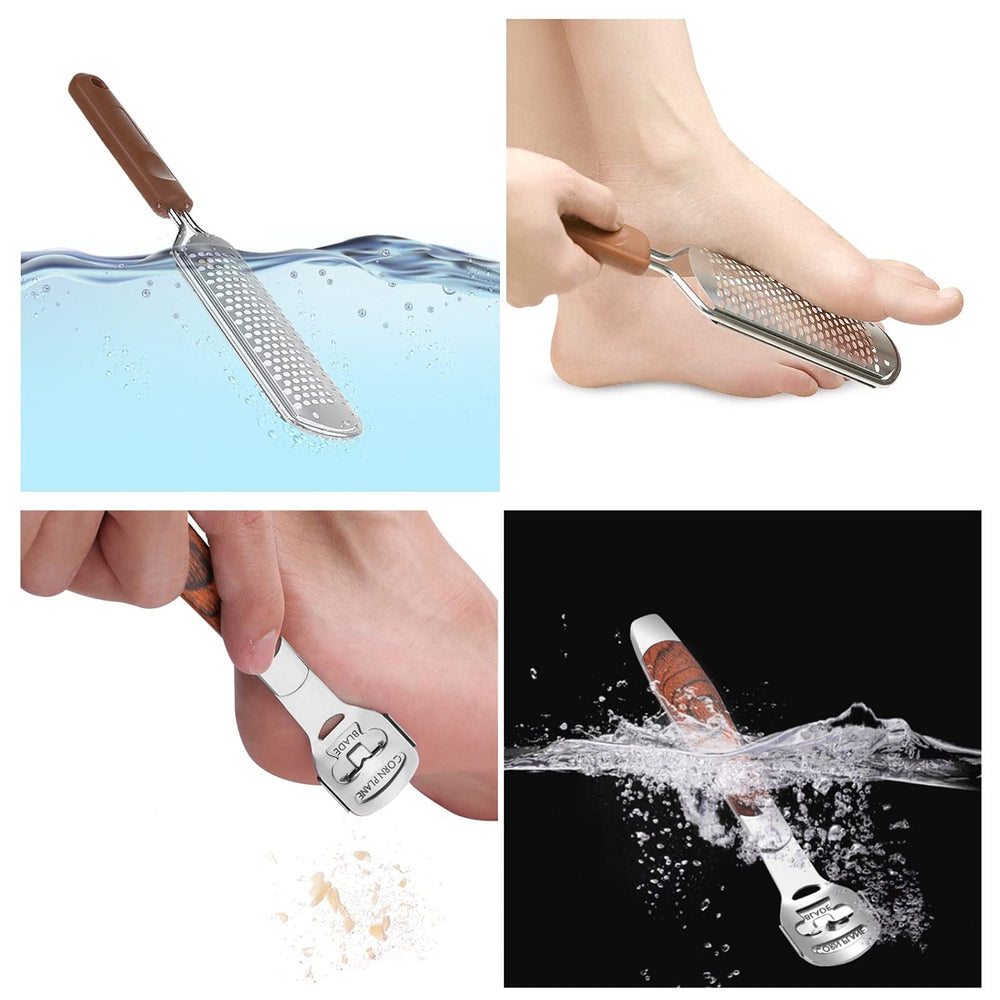 Vusoset Gift-ready pedicure kit designed for home foot care use.