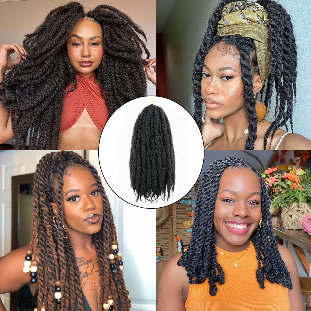 Vustbeauty Marley Twist 24-inch easy care for long-lasting wear.