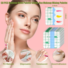 Espátula de maquillaje VUTHLRV de acero para mezclar y aplicar con precisión