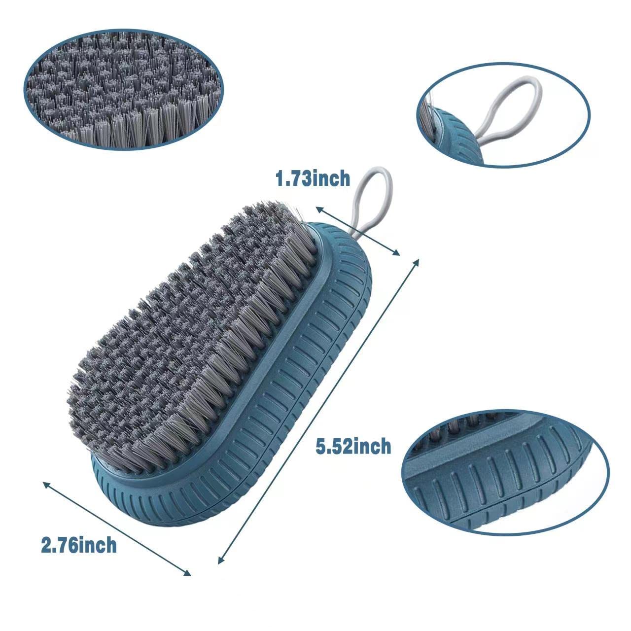 VWMYQ compact nail brush ideal for quick on the go cleaning
