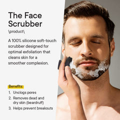 VWMYQ silicone bristles provide gentle cleansing and pore care.