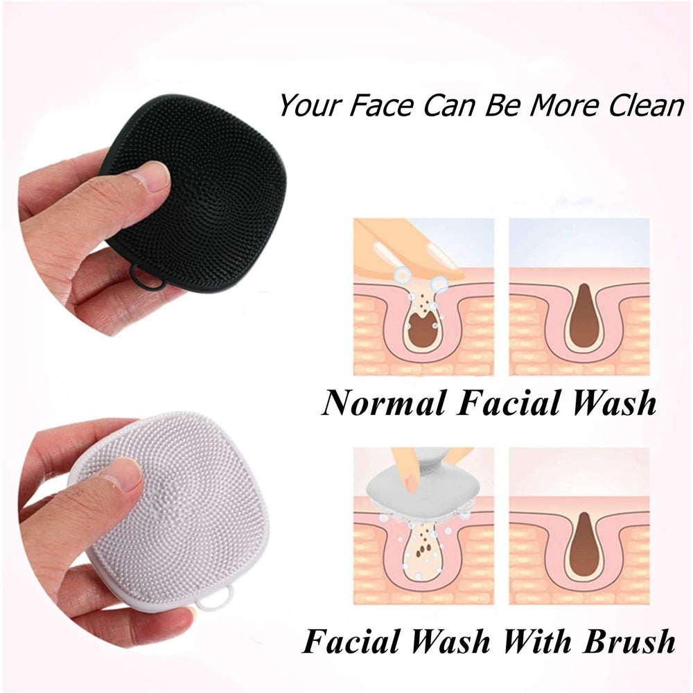 VWMYQ silicone face cleanser waterproof design for daily use