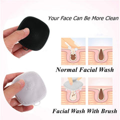 VWMYQ silicone face cleanser waterproof design for daily use