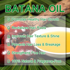 VXHDAG Batana Oil para cabello: puntas secas suavizadas