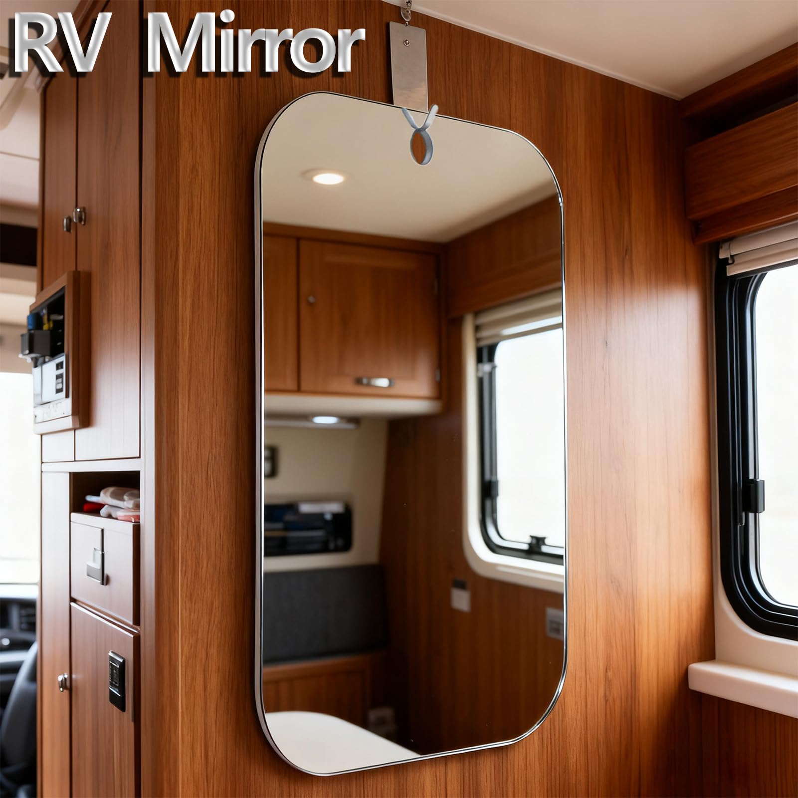 VXKZF travel-friendly mirror ideal for camping and on-the-go grooming.