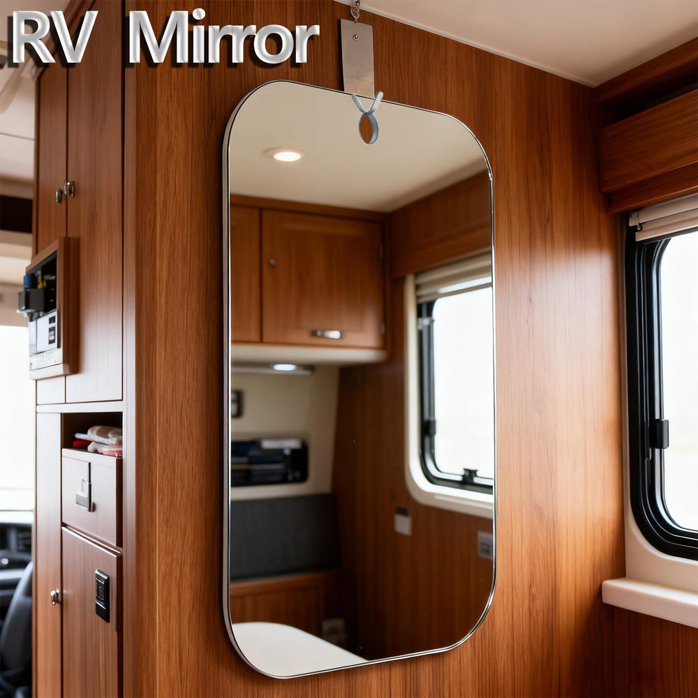 VXKZF travel-friendly mirror ideal for camping and on-the-go grooming.
