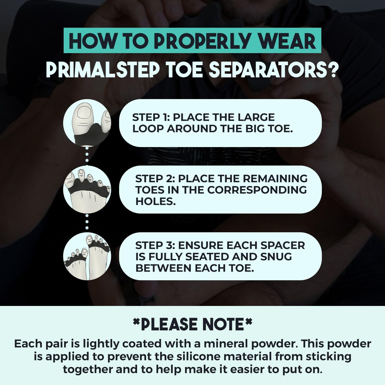 VYCE PrimalStep in-shoe fit for sneakers and boots