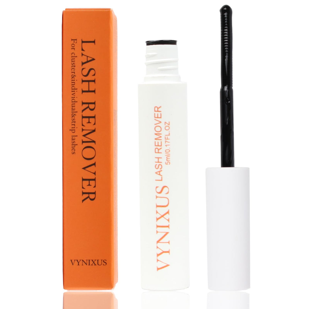 VYNIXUS lash remover demonstrates safe cluster-base application for gentle removal