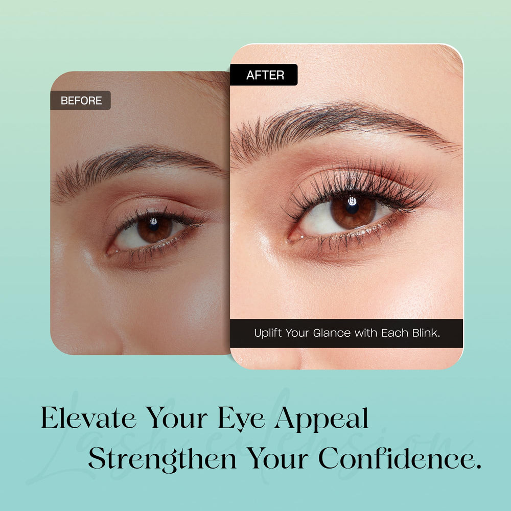 VYRILA Lash Clusters are water-resistant and reusable after cleaning.