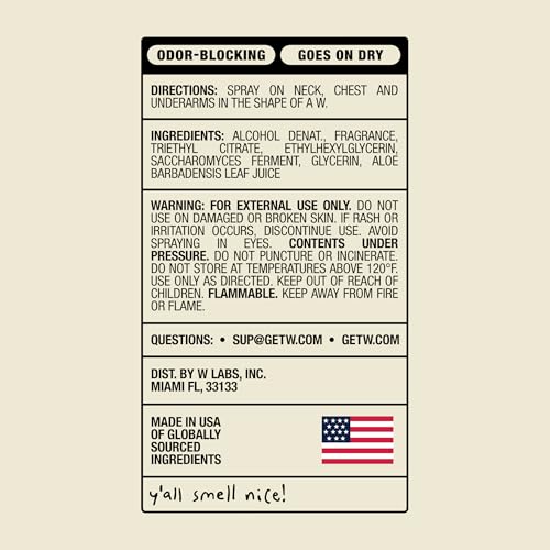 W Jake Paul Original Body Spray close-up highlights mint and eucalyptus scent for a crisp aroma