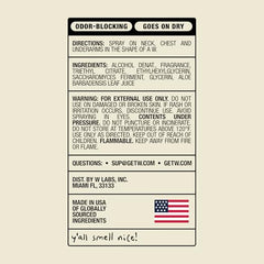 W Jake Paul Original Body Spray close-up highlights mint and eucalyptus scent for a crisp aroma