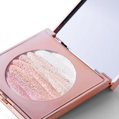 W7 Afterglow compacto brillo rosa dorado para mejillas luminosas