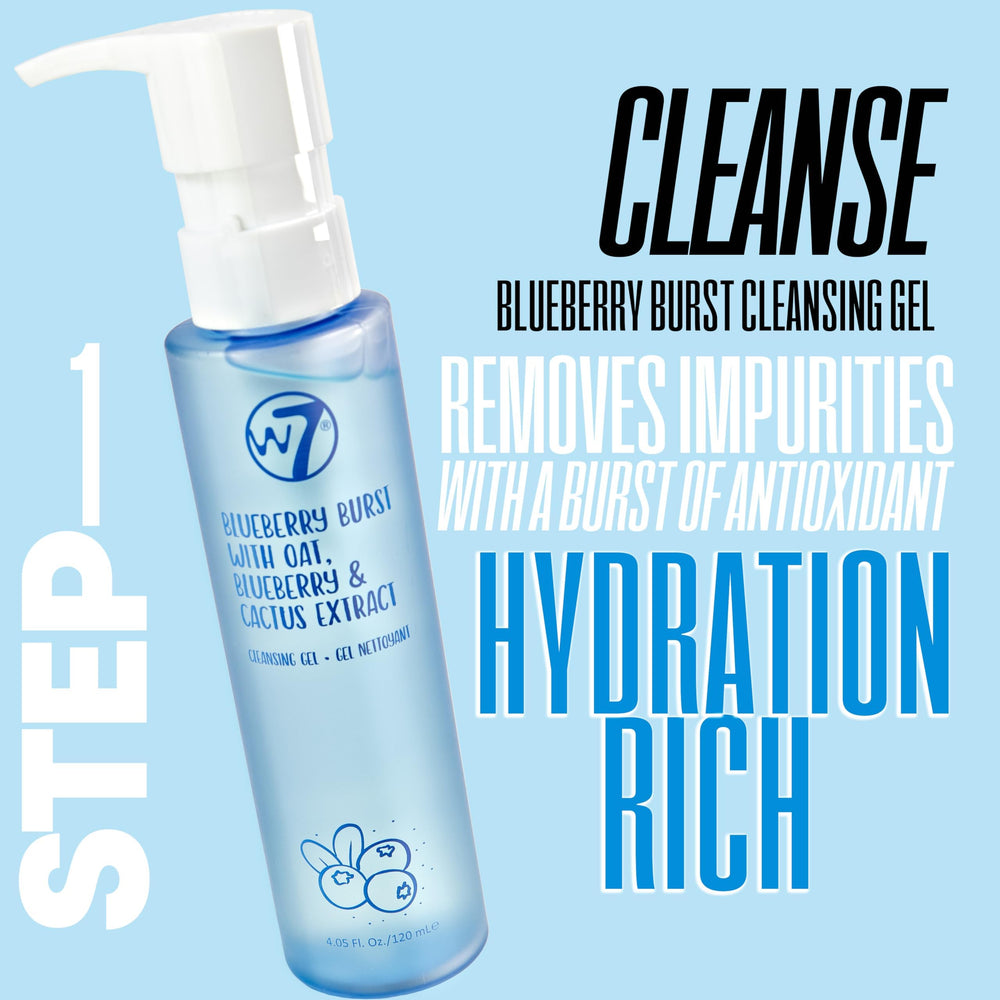 W7 Tónico Facial Green Time: suaviza y equilibra la piel para el siguiente paso.