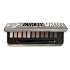 W7 Mighty Mattes compact with included brush for quick eye shaping.