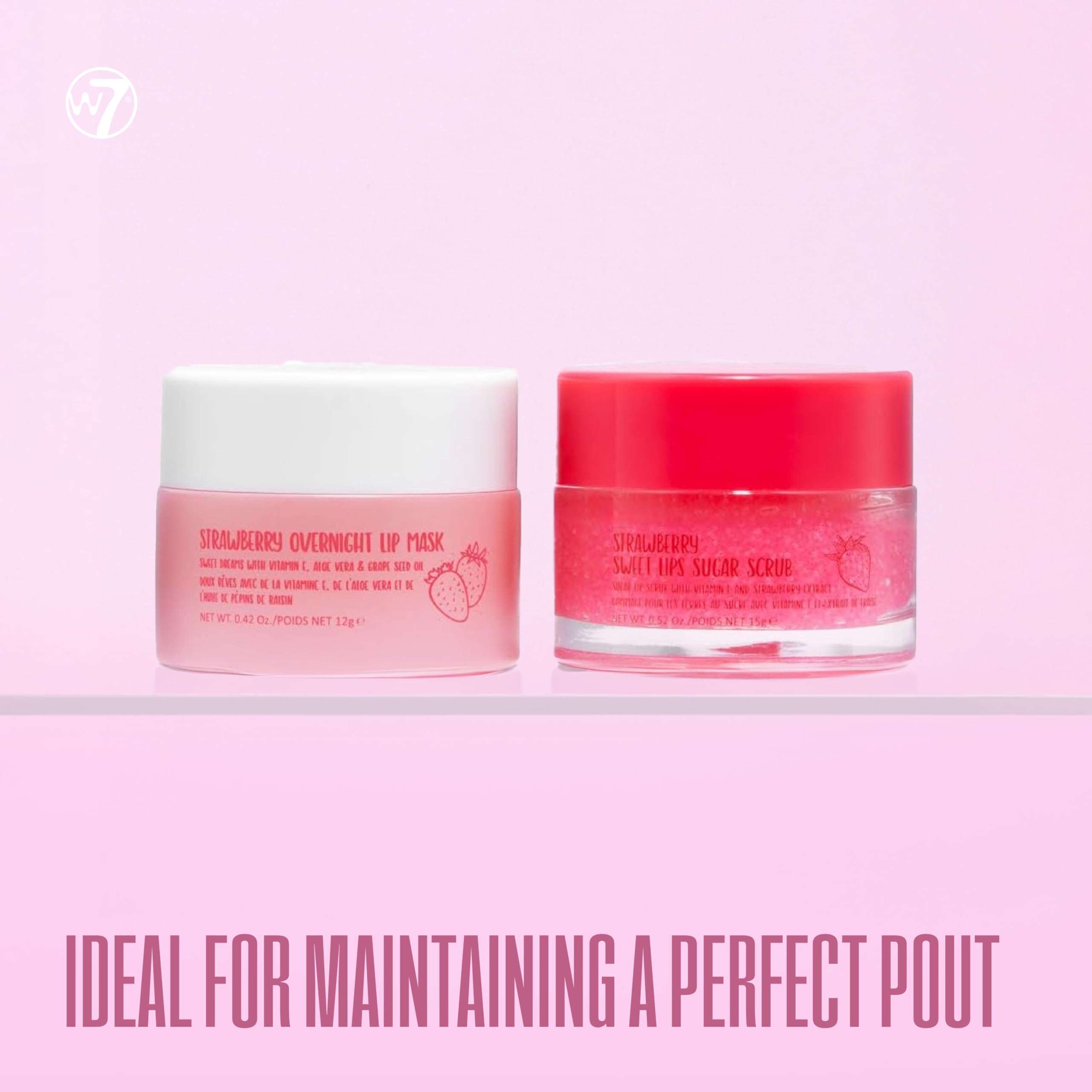 Conjunto regalo W7 Sweet Dreams para cuidado de labios