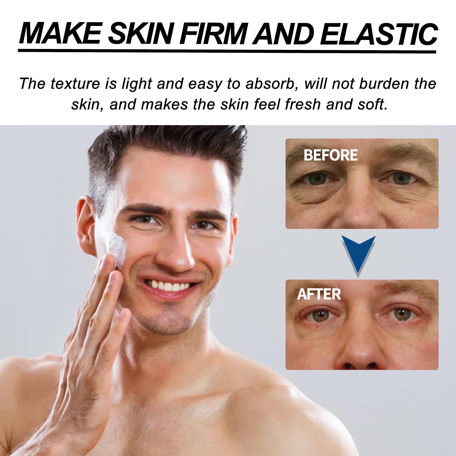 WAESKI crema facial hombres: manteca de karité para nutrición profunda.