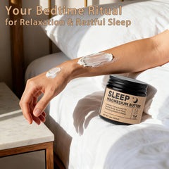 WAESKI magnesium butter sleep jar for smooth, hydrating nightly use