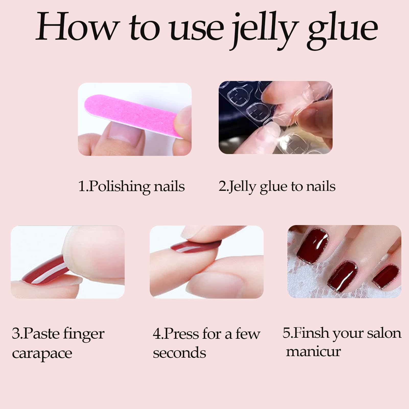 WAFOLOZE nails for weddings, proms, parties, and everyday style.