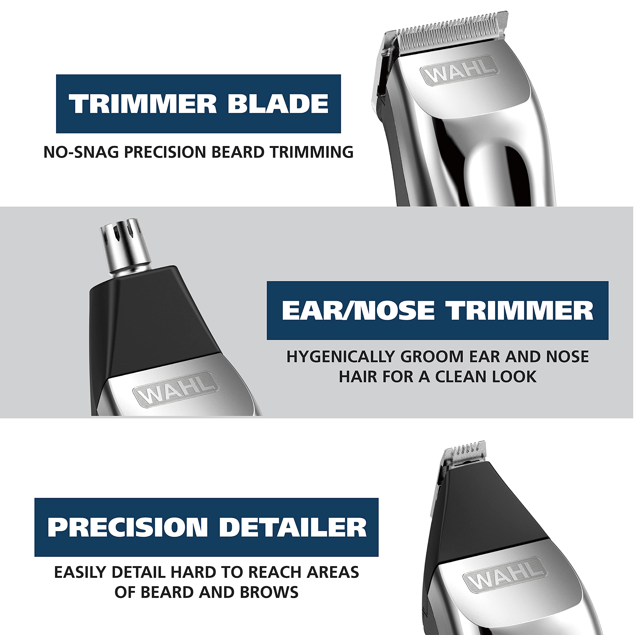 Wahl 9854-600B ear nose trimmer attachment for hygienic grooming