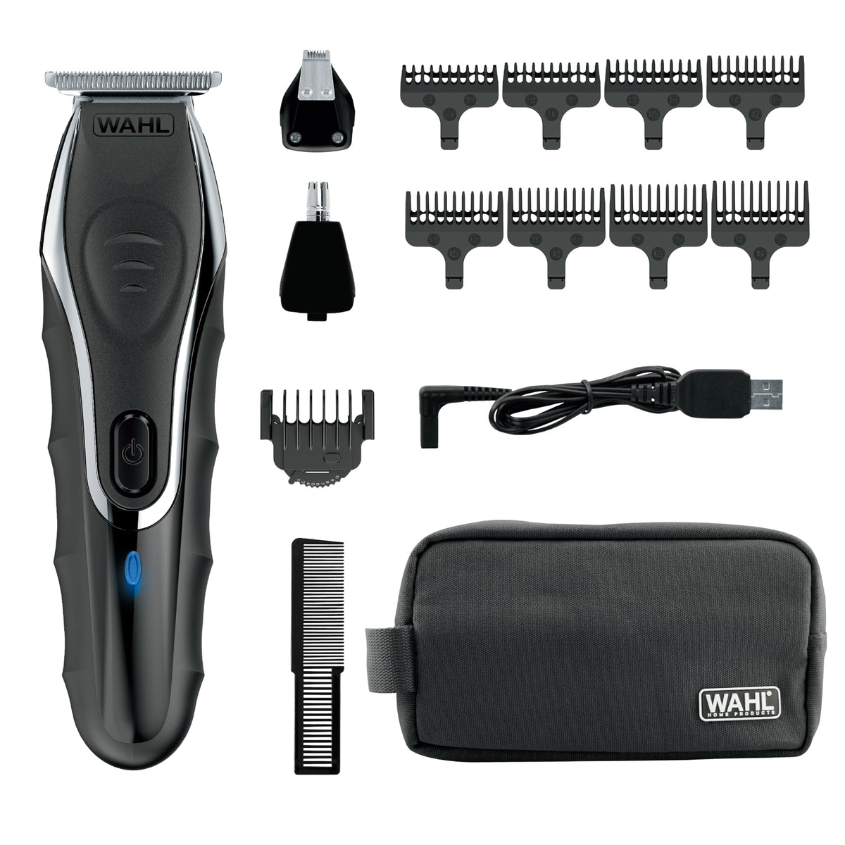 Wahl Aqua Blade trimmer body with wet/dry capability for versatile grooming