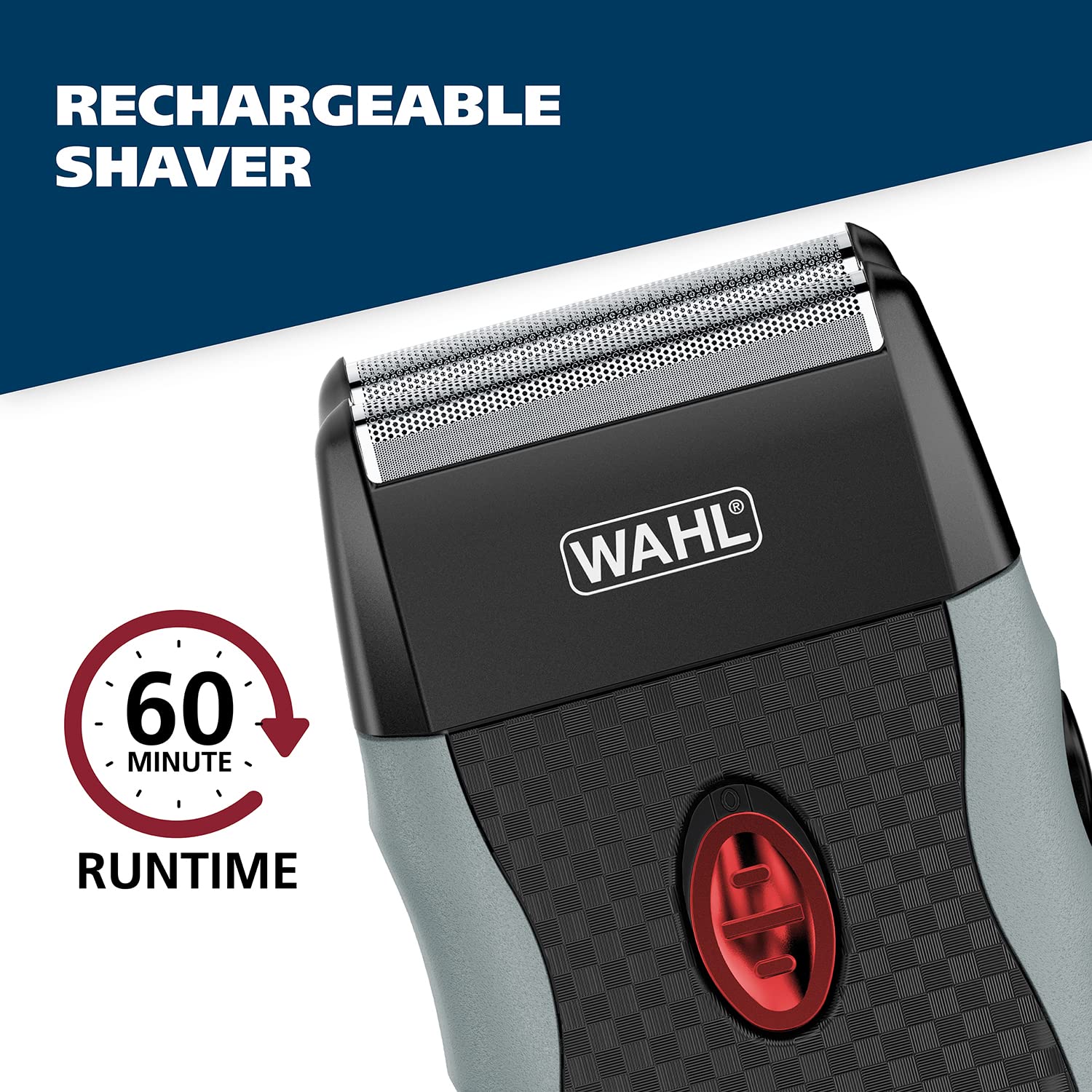 Cleaning brush included for quick maintenance after shaving.