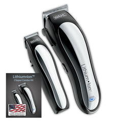 Wahl clipper with 2-hour runtime for extended home cuts.