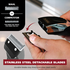 Wahl clipper charge indicator shows when the device is charging.